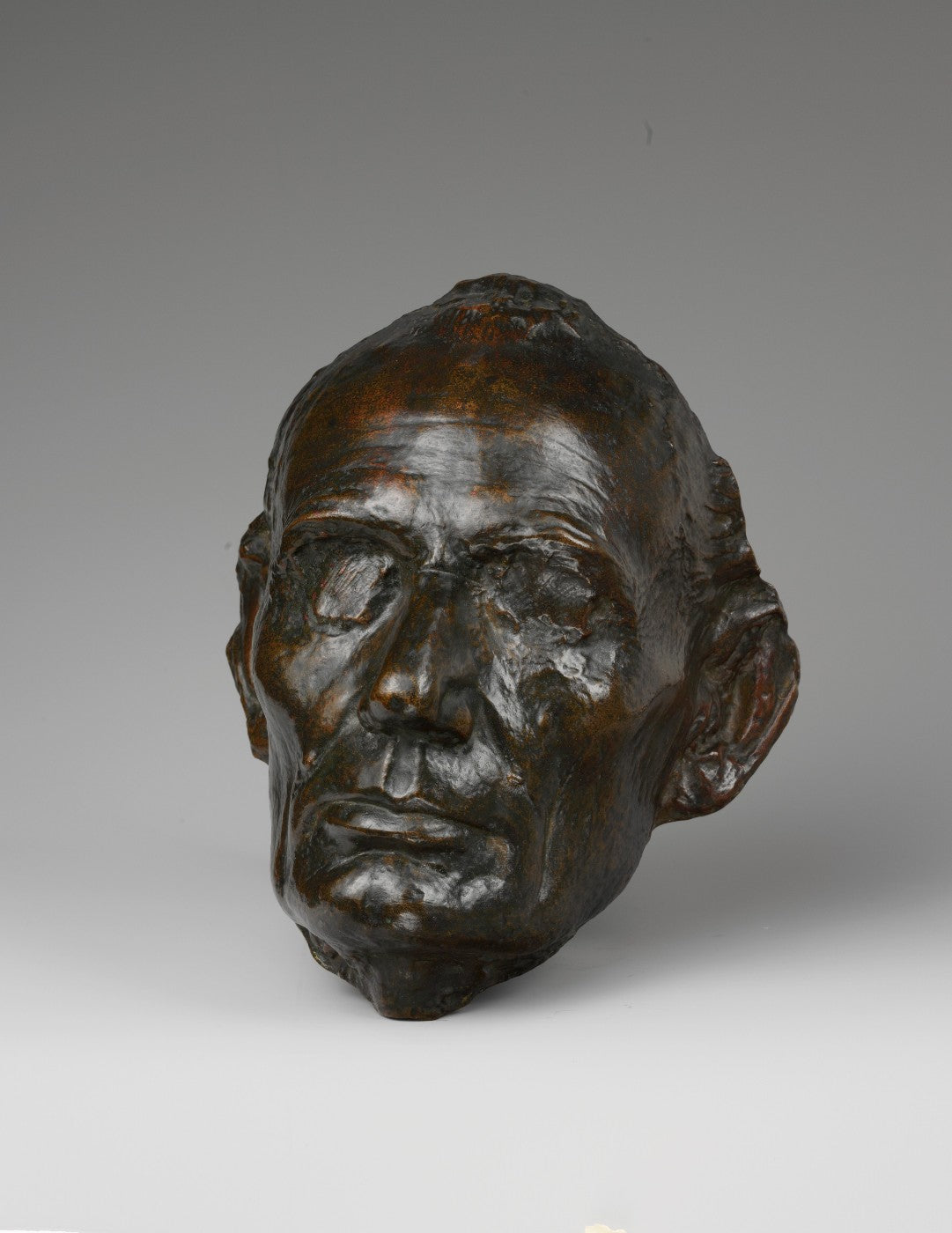 Life Mask of Abraham Lincoln, vintage artwork by Augustus Saint-Gaudens, 12x8" (A4) Poster