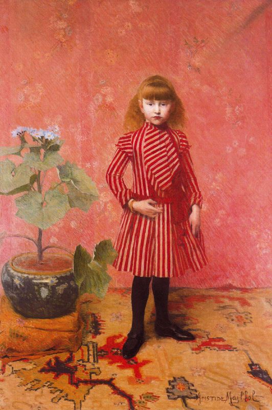Portrait of Mademoiselle Jeanne Faraill by Aristide Maillol,A3(16x12")Poster