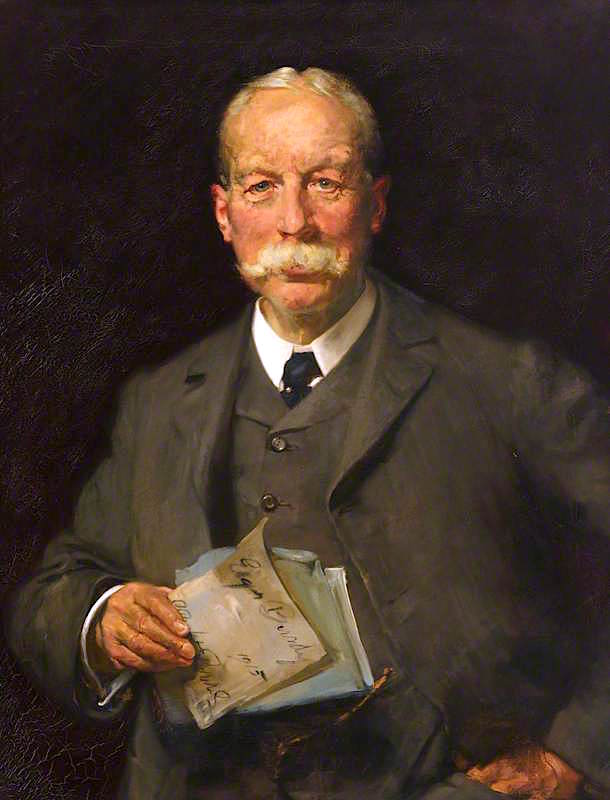 George Buckston Browne, vintage artwork by Edgar Bundy, 12x8" (A4) Poster