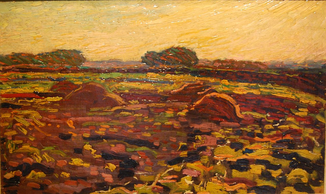 Landscape with Hay near Montfoort by Leo Gestel,16x12(A3) Poster