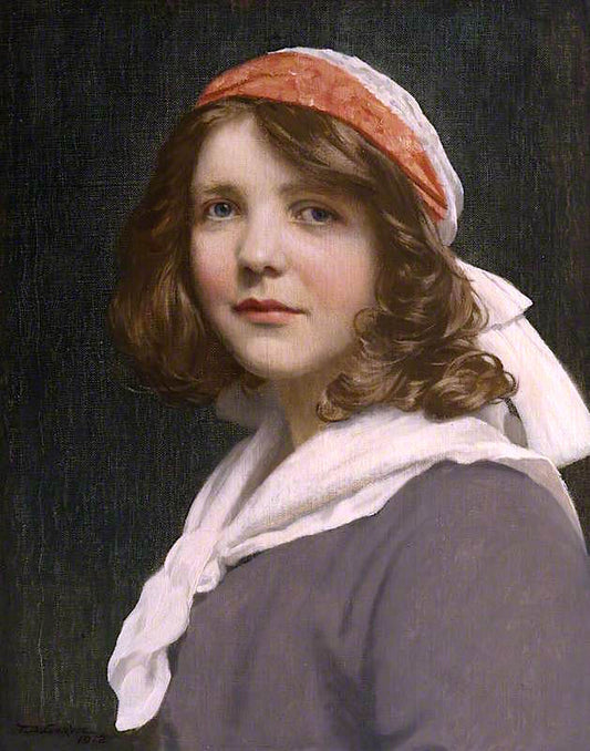 Winifred Margaret Watson-Armstrong, vintage artwork by Thomas Bowman Garvie, 12x8" (A4) Poster