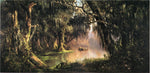 Bayou Teche, vintage artwork by Meyer Straus, 12x8" (A4) Poster