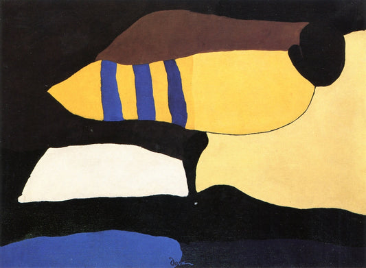 Another Arrangement, vintage artwork by Arthur Dove, 12x8" (A4) Poster