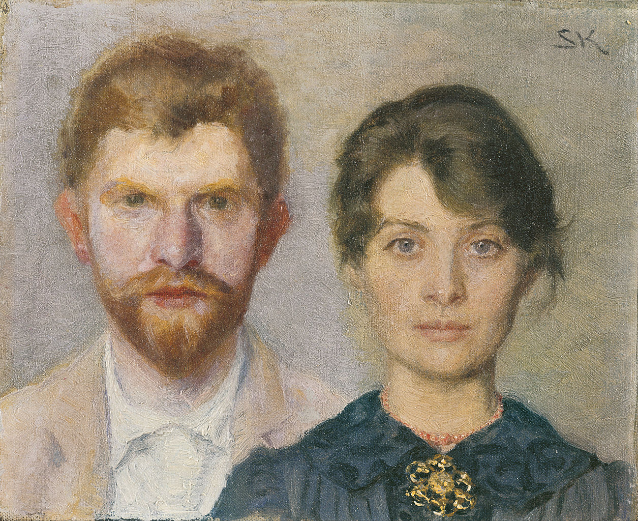  of Marie and Peder Severin Krøyer by Marie Triepcke Kroyer,A3(16x12")Poster
