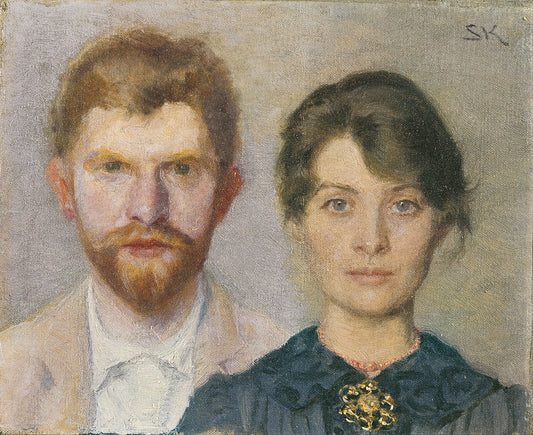  of Marie and Peder Severin Krøyer by Marie Triepcke Kroyer,A3(16x12")Poster