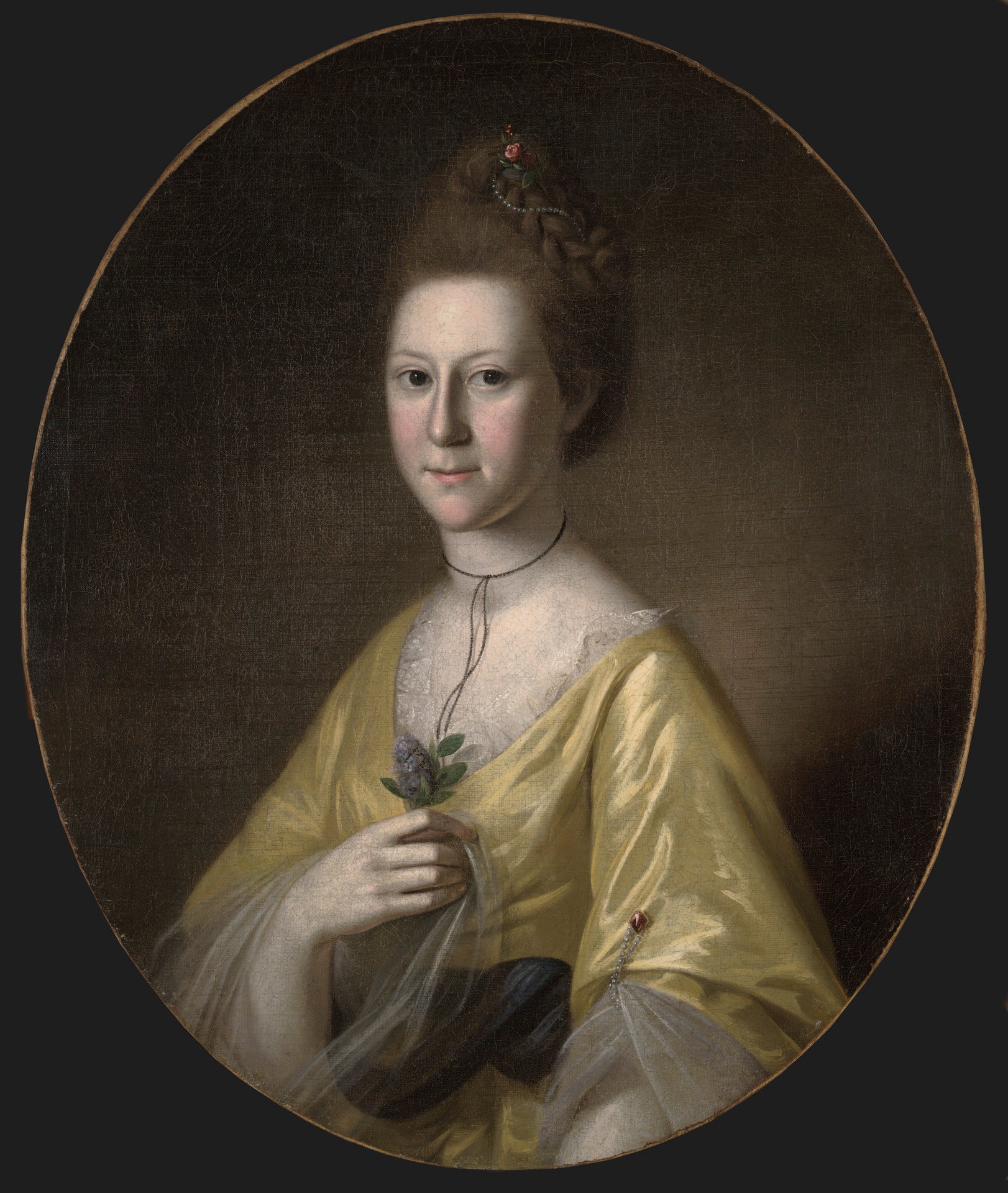 Mrs. James Maccubin Carroll (Sophia Gough) (1772-1816), vintage artwork by Charles Willson Peale, 12x8" (A4) Poster