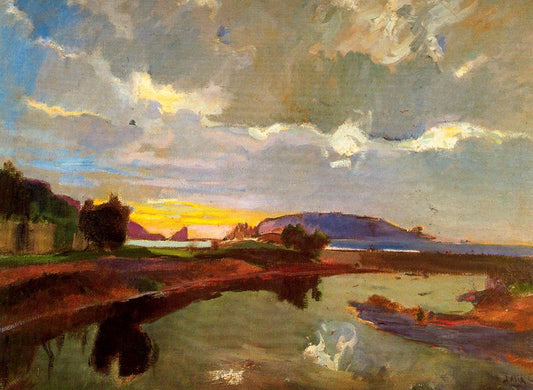 Las medas, vintage artwork by Joaquin Mir  Trinxet, 12x8" (A4) Poster