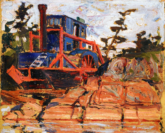 The Alligator, Algonquin Park, vintage artwork by Tom Thomson, 12x8" (A4) Poster