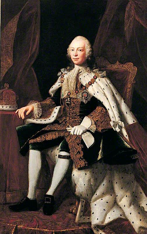 Frederick, Prince of Wales, vintage artwork by Barthelmy du Pan, 12x8" (A4) Poster