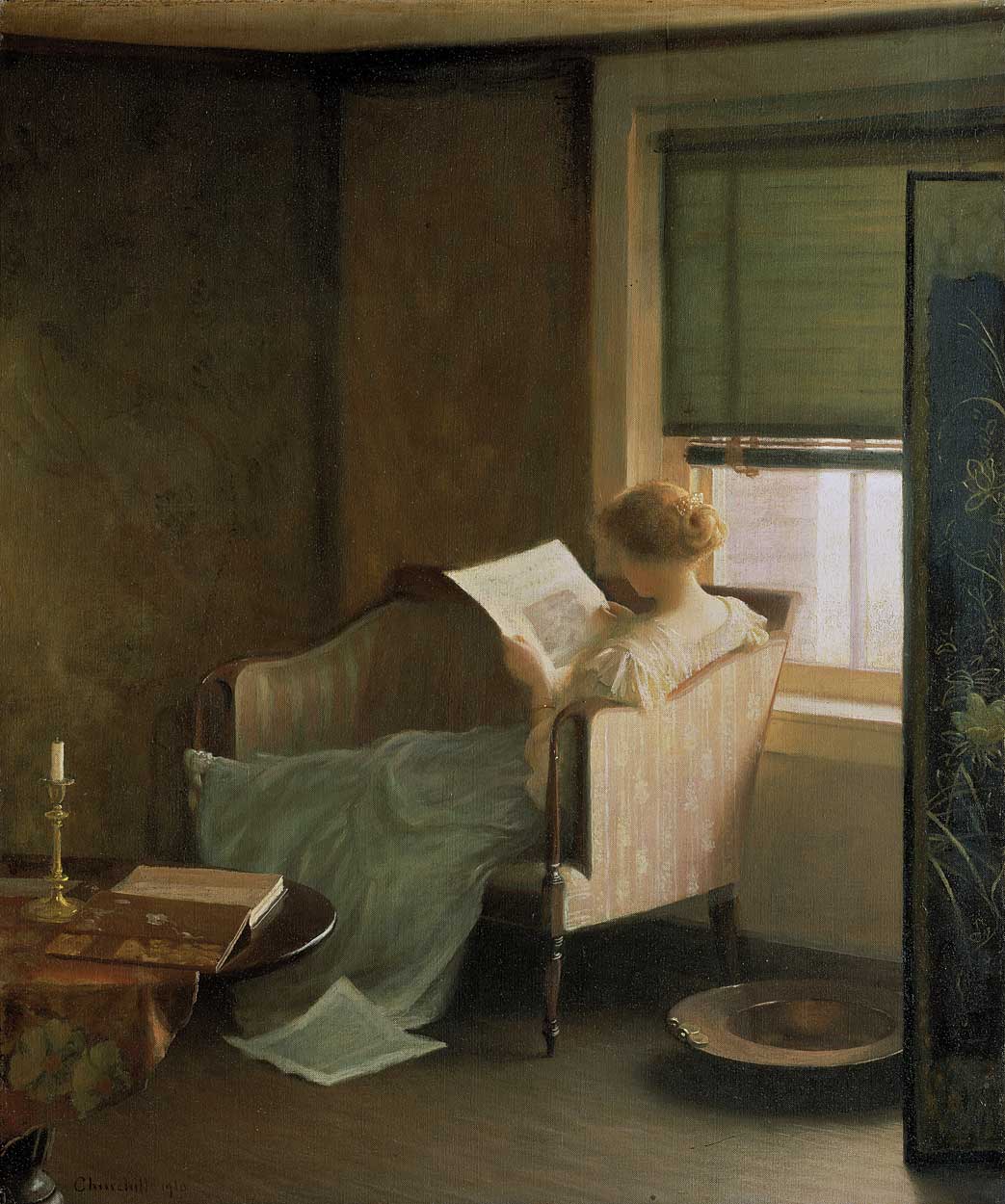 Leisure by William Worchester Churchill,A3(16x12")Poster