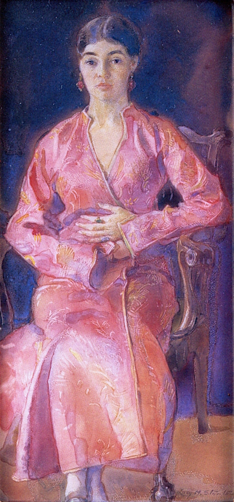 The Turkish Robe by Lucy May Stanton,16x12(A3) Poster