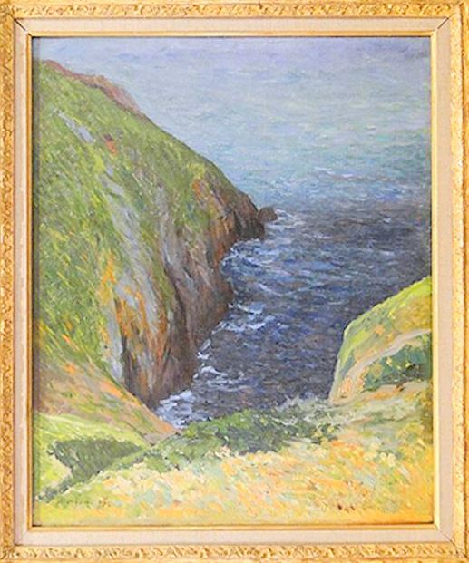 The Cliff by Maxime Maufra,A3(16x12")Poster