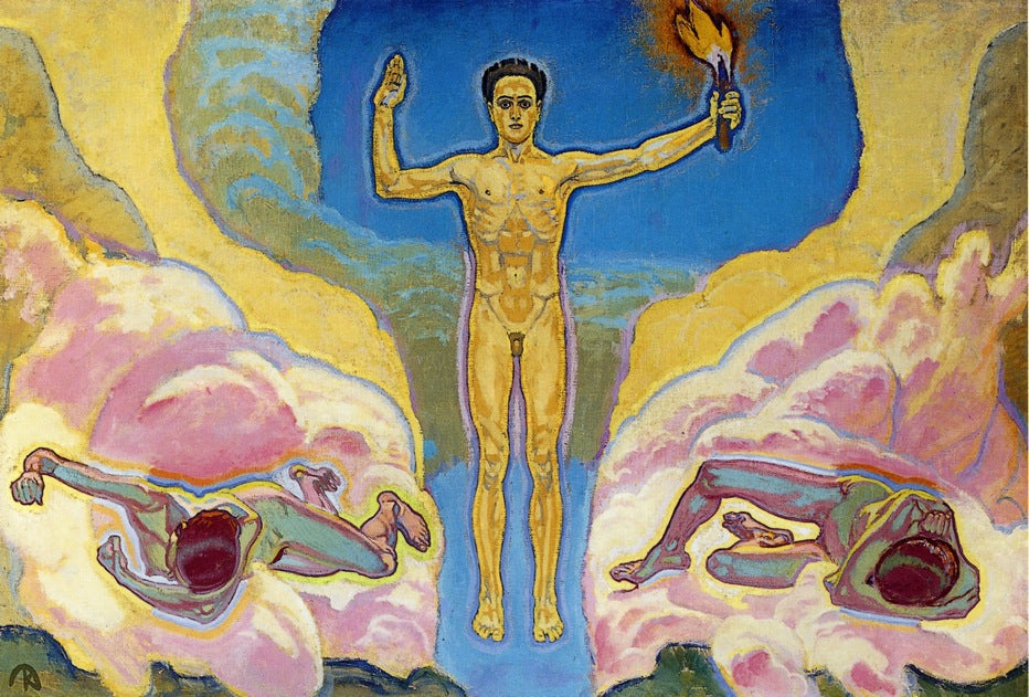 The Light by Koloman Moser,A3(16x12")Poster