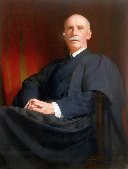 Sir Theodore Morison, vintage artwork by Thomas Bowman Garvie, 12x8" (A4) Poster