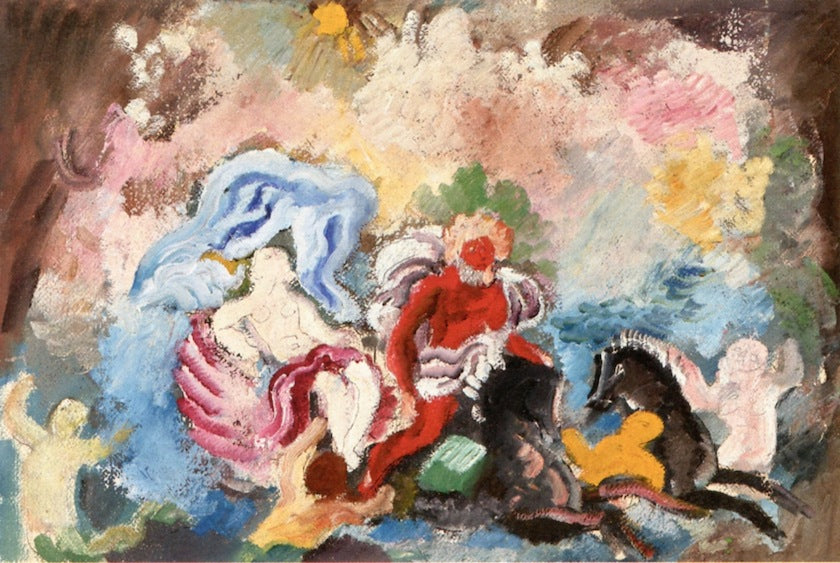 The Triumph of Neptune by Charles Dufresne,16x12(A3) Poster