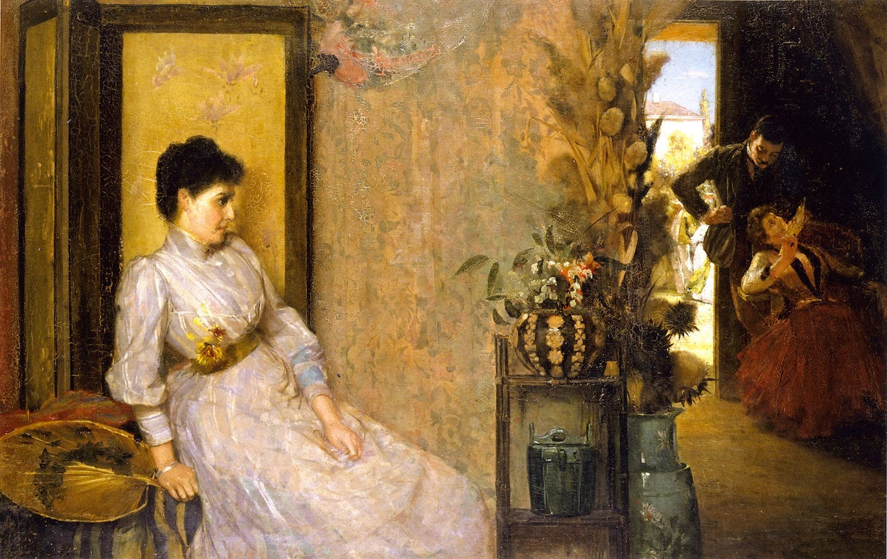 Jealousy by Tom Roberts,A3(16x12")Poster