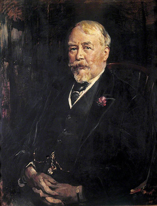 Major Walter Rowley, vintage artwork by Edwin Arthur Ward R.A., 12x8" (A4) Poster