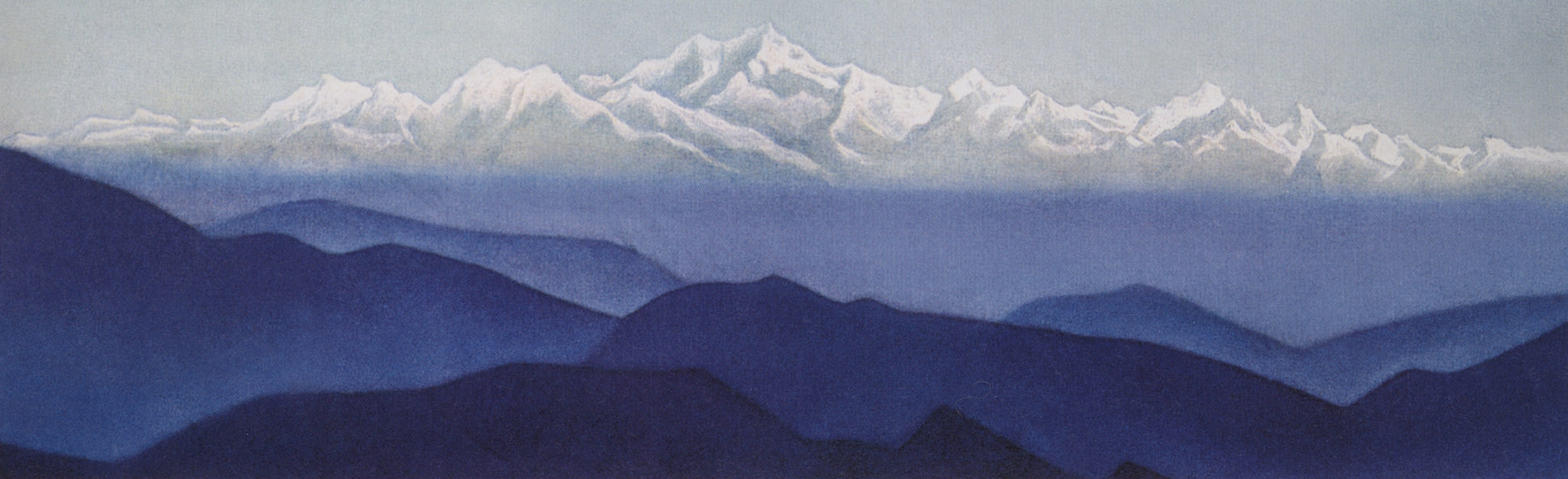 The Himalayas by Nicholas Roerich,16x12(A3) Poster