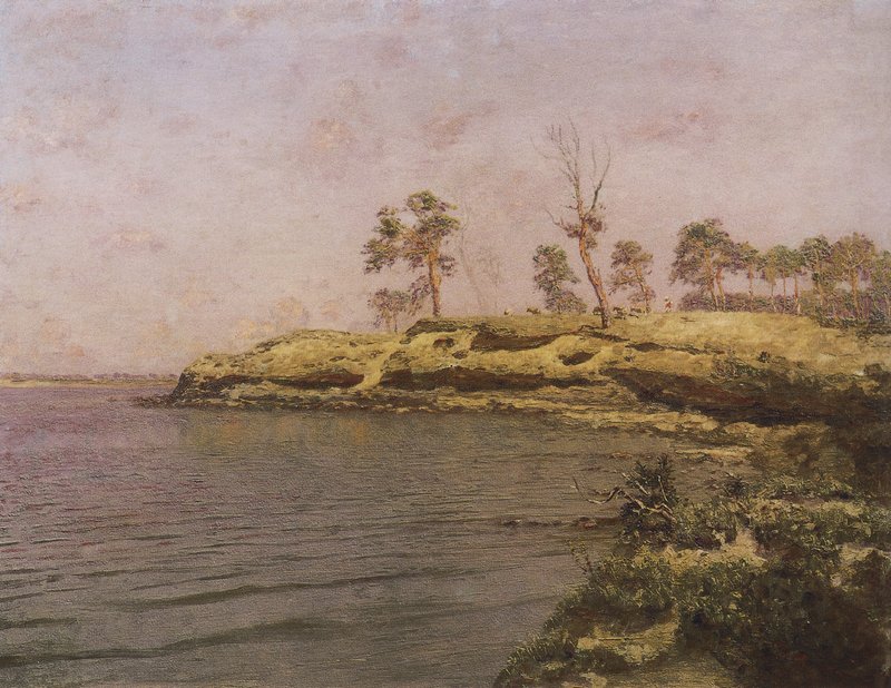 Dunes in Bretagne by Nikolai Nikanorovich Dubovskoy,A3(16x12")Poster
