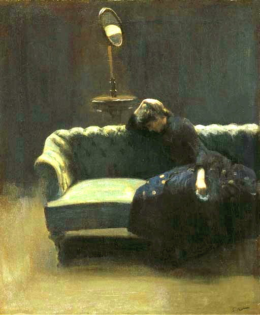 The Acting Manager, vintage artwork by Walter Richard Sickert, 12x8" (A4) Poster