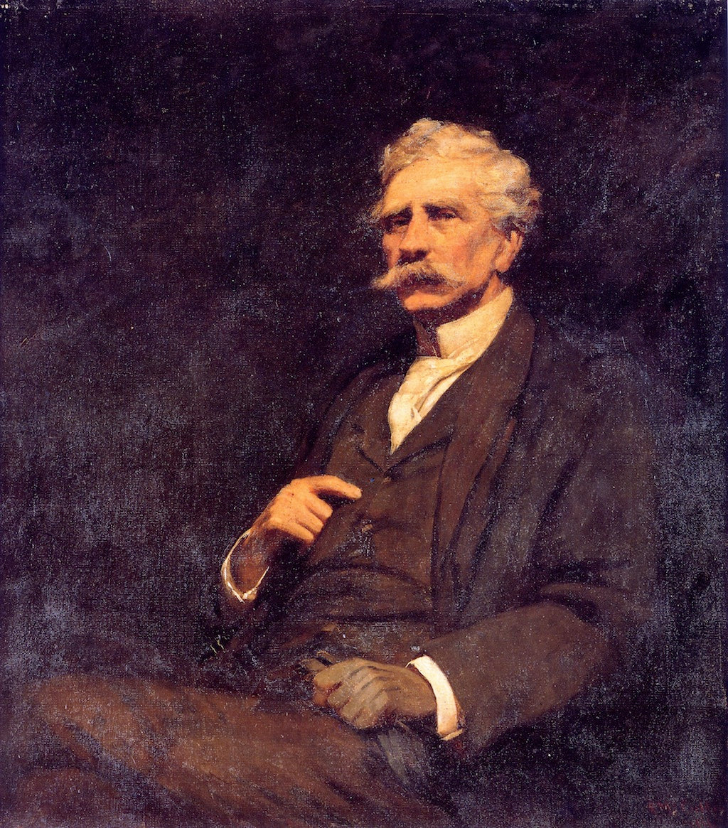 J. A. Panton, Esq. M.P., vintage artwork by Frederick McCubbin, 12x8" (A4) Poster