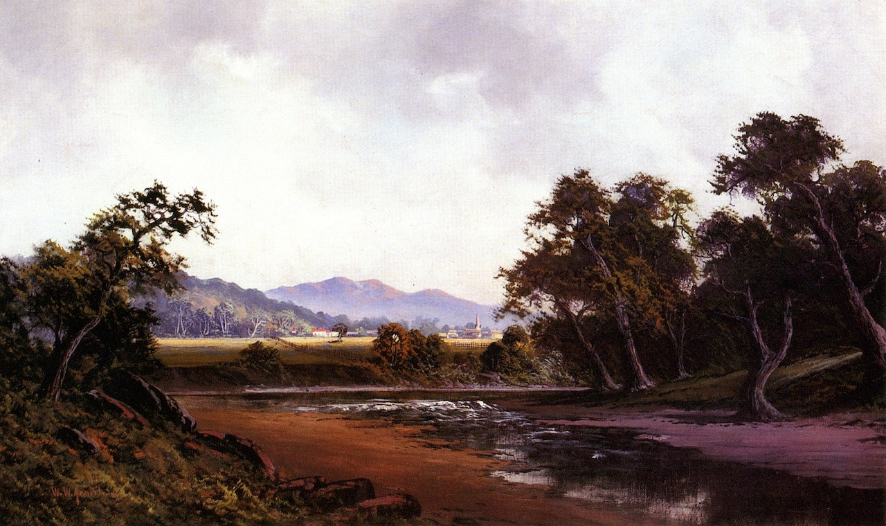 Creek, Sonoma County, California by William Weaver Armstrong,A3(16x12")Poster
