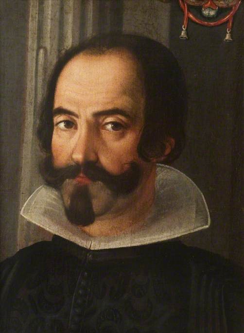 Head of a Man: The Conde De Tilly, Johan 't Serclaes (1559–1632), vintage artwork by Diego Velázquez, 12x8" (A4) Poster