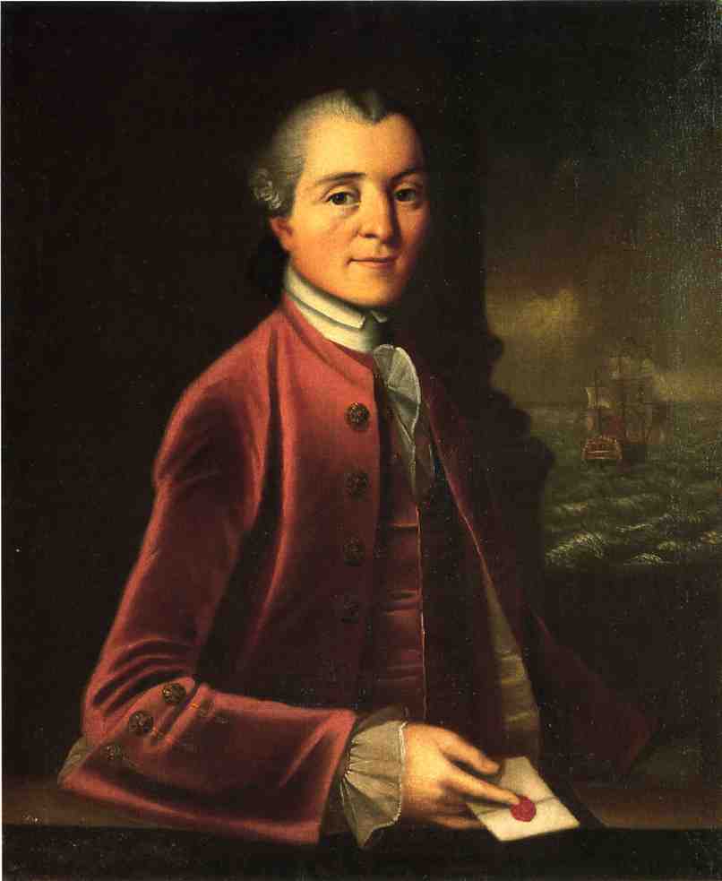 Captain Gordon, vintage artwork by Henry Benbridge, 12x8" (A4) Poster