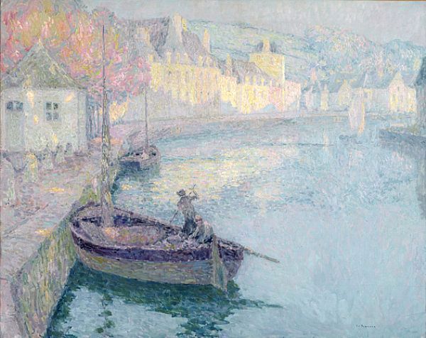 Clear Morning at Quimperle by Henri Le Sidaner,A3(16x12")Poster