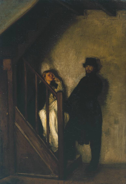 The Doll's House, vintage artwork by Sir William Rothenstein, 12x8" (A4) Poster