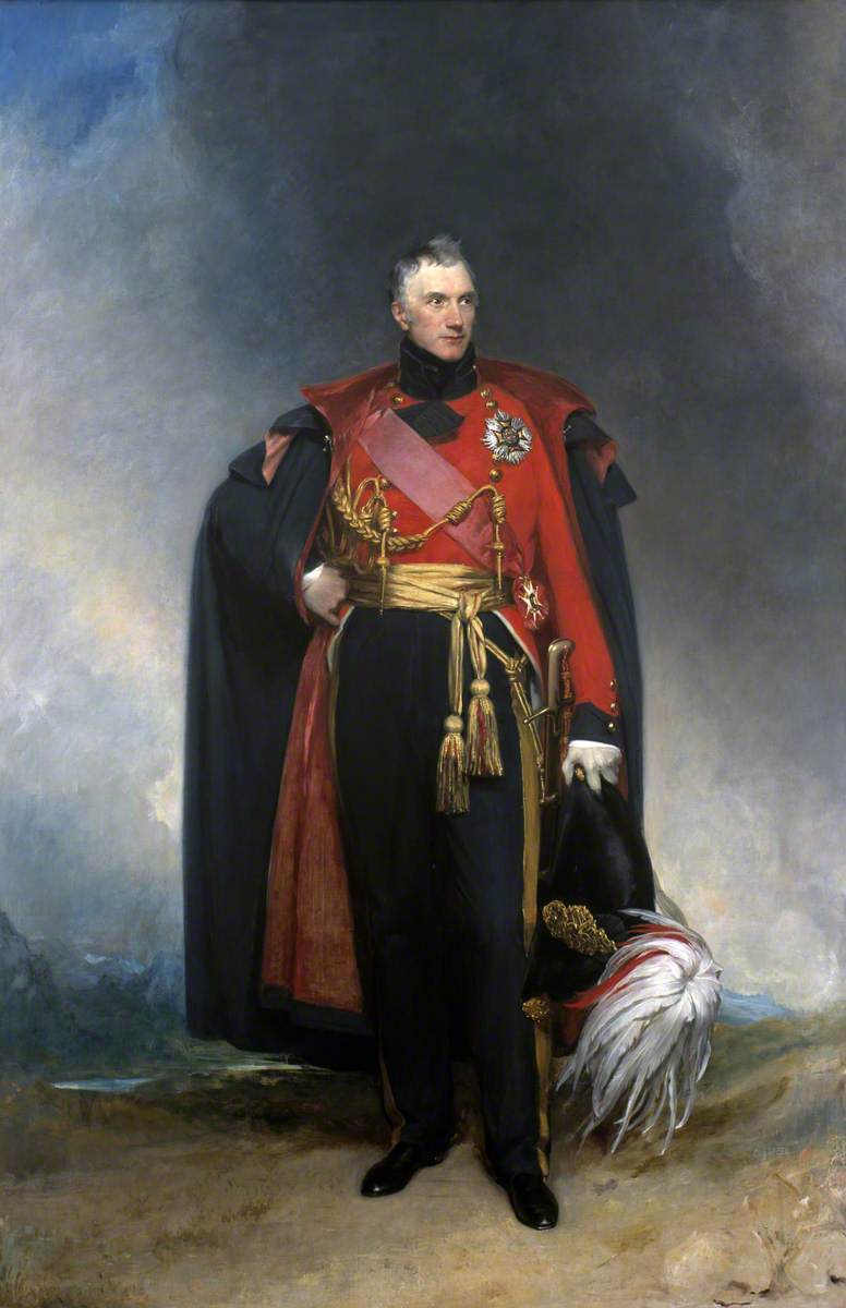 Sir George Murray, vintage artwork by Henry William Pickersgill, 12x8" (A4) Poster