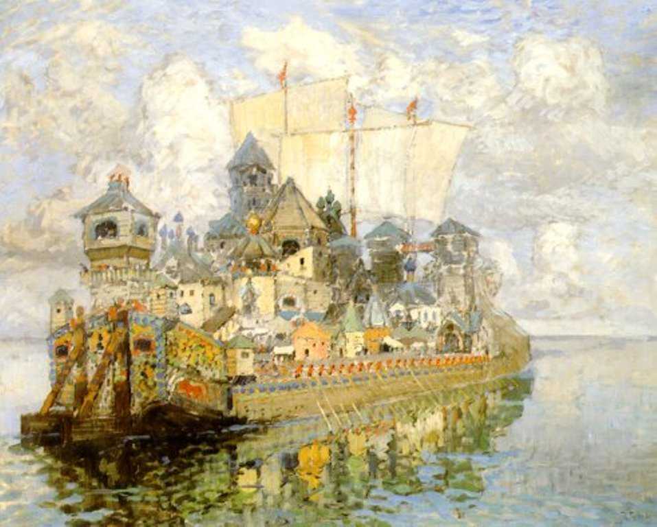 The Invisible Town of Kitezh by Konstantin Gorbatov,16x12(A3) Poster