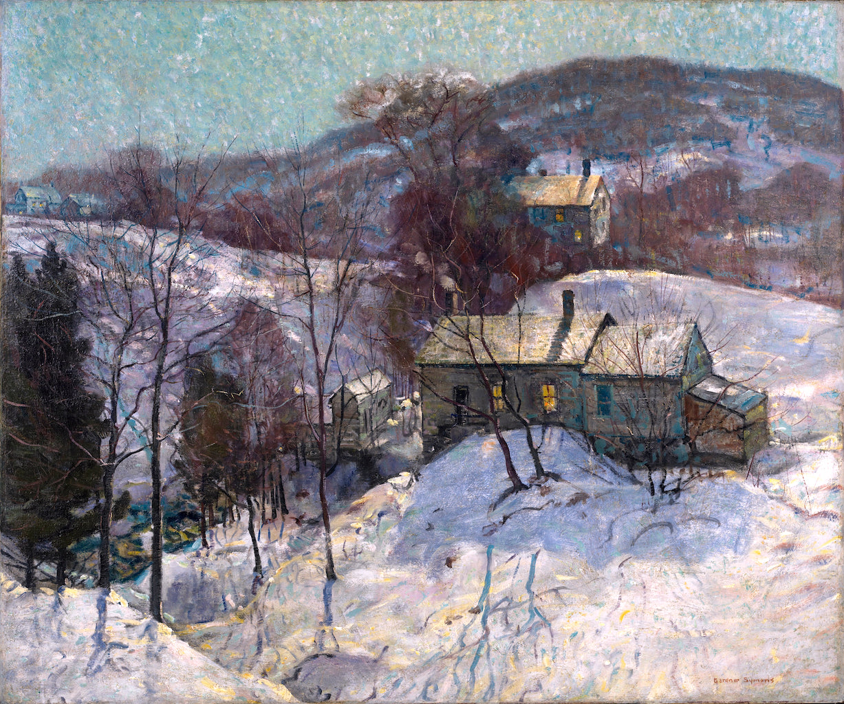 Shimmering Tree Shadows by George Gardner Symons,A3(16x12")Poster