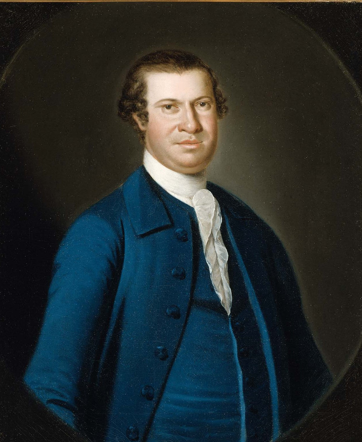 Anthony Stewart, vintage artwork by John Hesselius, 12x8" (A4) Poster