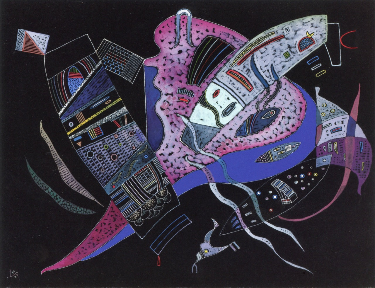 Concentre by Wassily Kandinsky,A3(16x12")Poster
