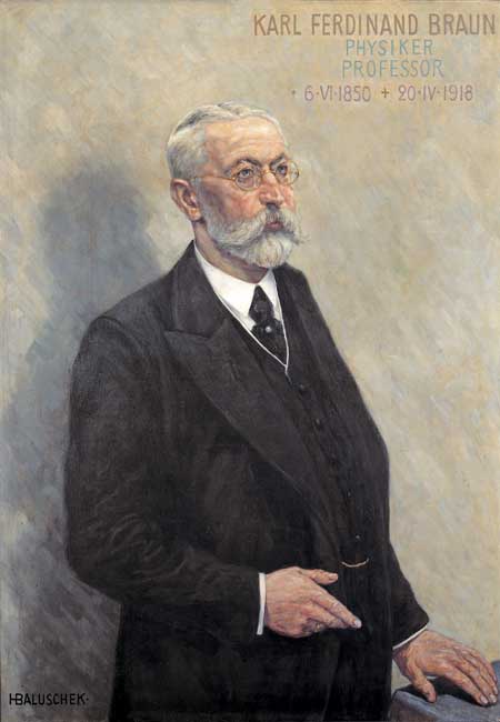 Karl Ferdinand Braun by Hans Baluschek,A3(16x12")Poster