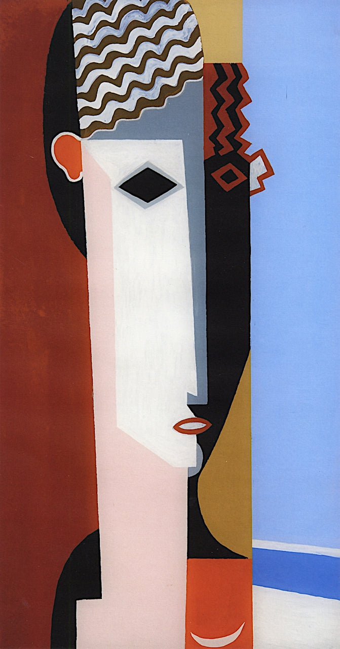 Portrait of Alice Halicka by Louis Marcoussis,16x12(A3) Poster