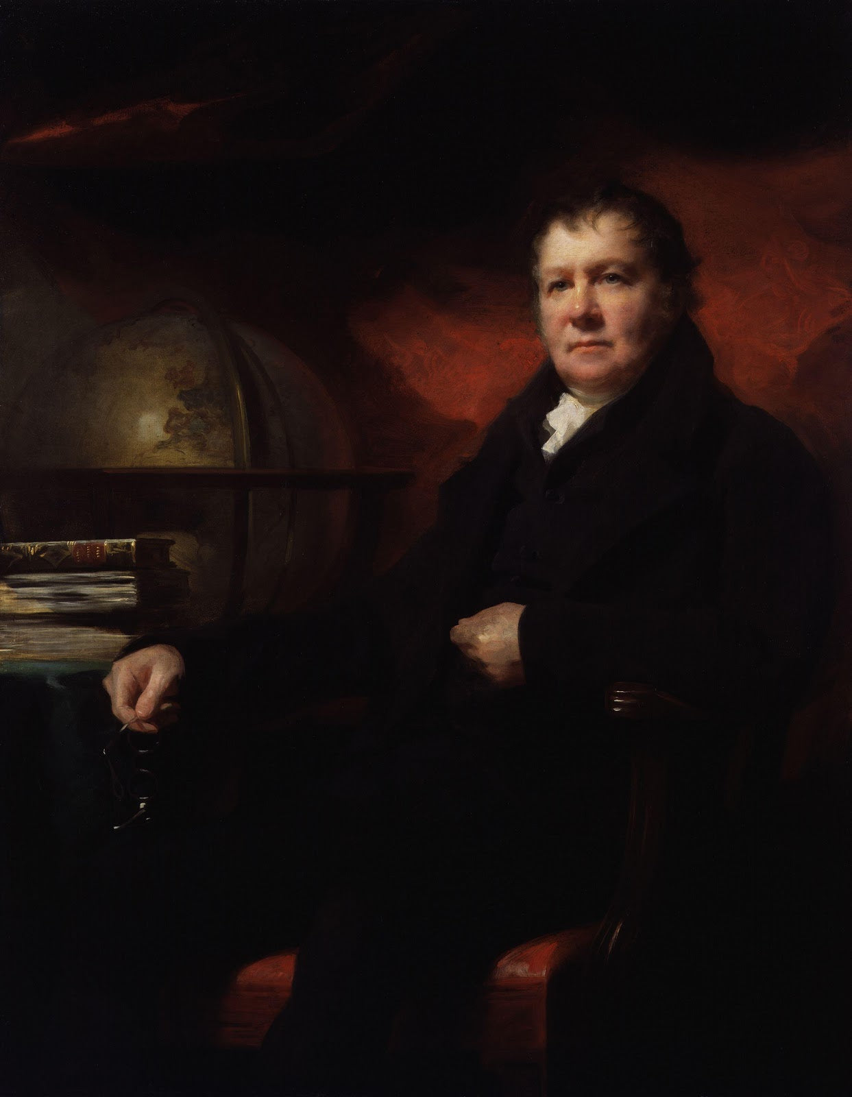 John Playfair, vintage artwork by Sir Henry Raeburn, R.A., P.R.S.A., 12x8" (A4) Poster