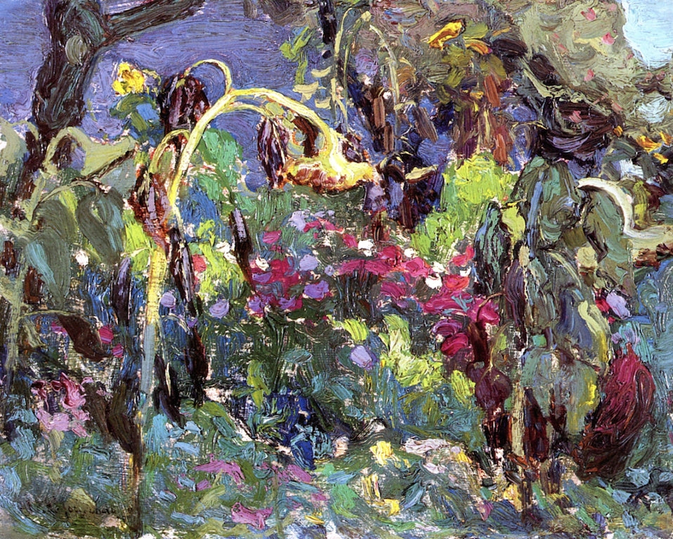 The Tangled Garden (study) by James Edward Hervey MacDonald,16x12(A3) Poster