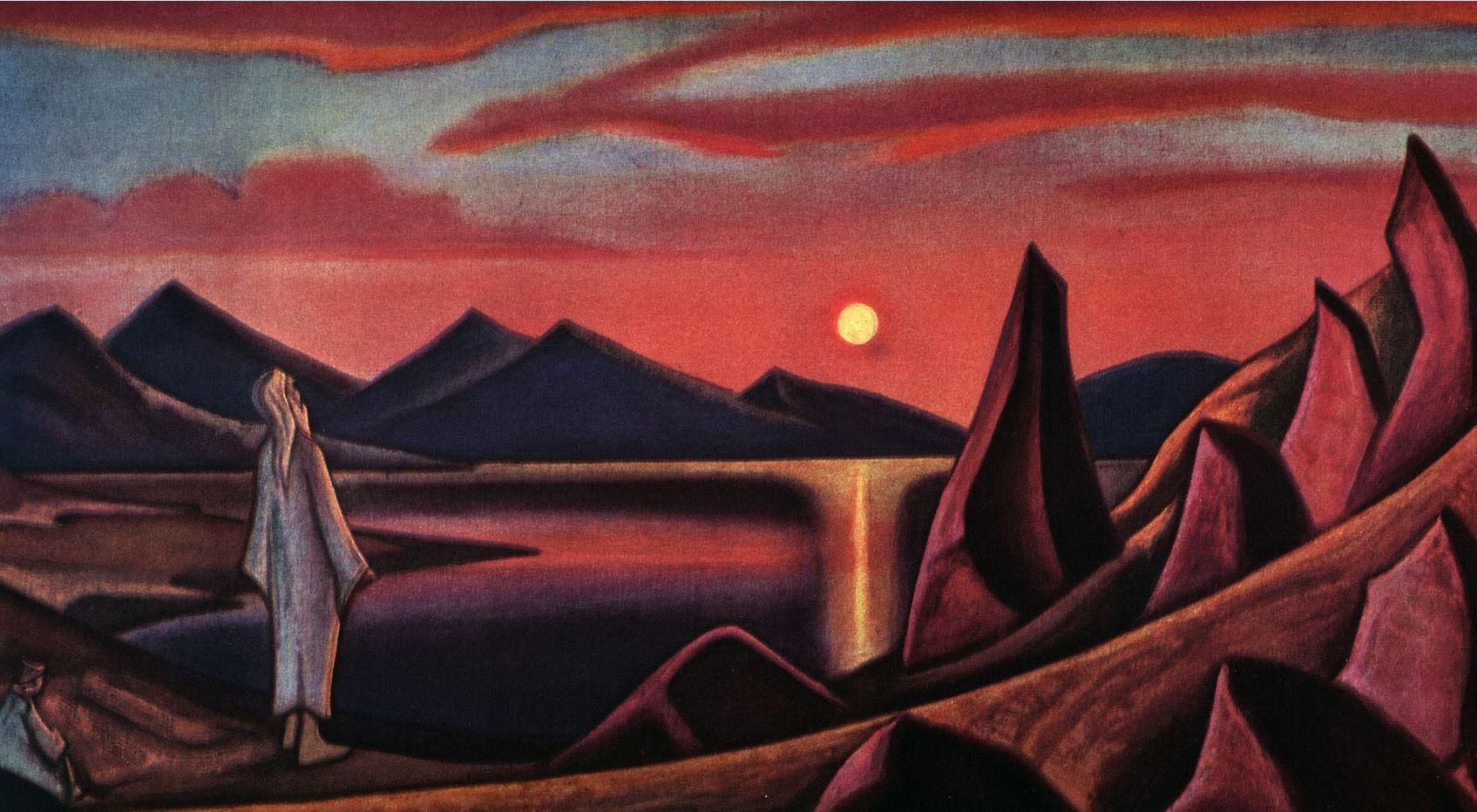 Beda the Preacher by Nicholas Roerich,16x12(A3) Poster