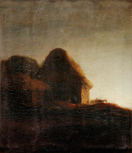 Early Dawn, vintage artwork by John Crome, 12x8" (A4) Poster