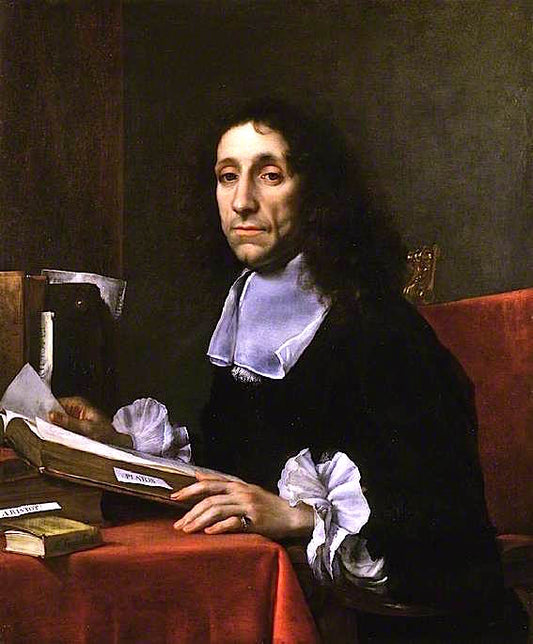 Sir Thomas Baines FRS, FRCP, vintage artwork by Carlo Dolci, 12x8" (A4) Poster