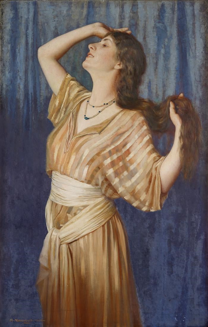 Oriental Dancer by Max Nonnenbruch,A3(16x12")Poster
