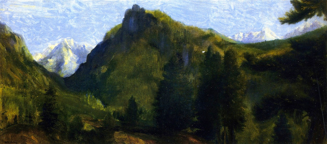 Mountain Beloved of Spring by Arthur B. Davies,A3(16x12")Poster