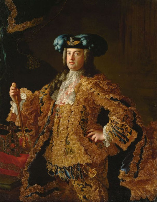 Herzog Franz (I.) Stephan von Lothringen, vintage artwork by Martin van Meytens, 12x8" (A4) Poster