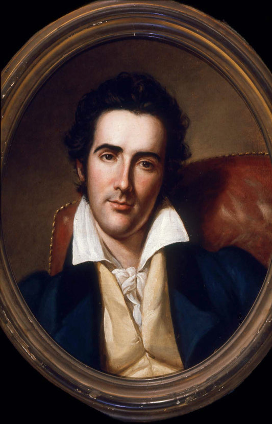 Dr John Davidson Godman, vintage artwork by Rembrandt Peale, 12x8" (A4) Poster