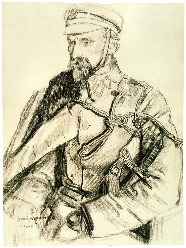 Portrait of Kazimierz Mlodzianowski by Jozef Mehoffer,A3(16x12")Poster