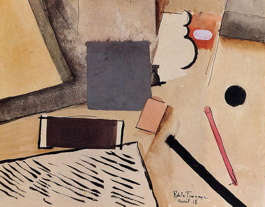 The Penholder by Roger de la Fresnaye,16x12(A3) Poster