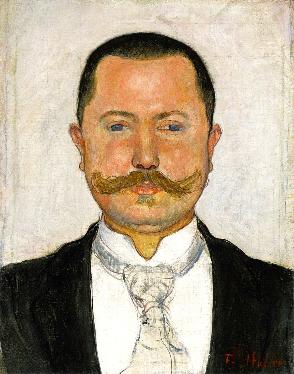 Heinrich Hablutzel by Ferdinand Hodler,A3(16x12")Poster
