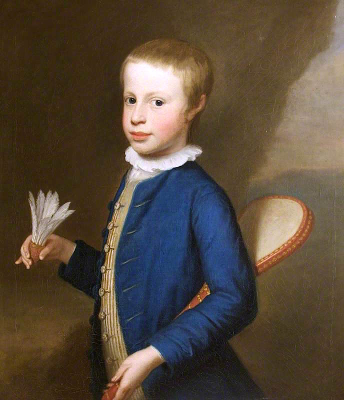 Henry Stawell Bilson-Legge, Later 2nd Lord Stawell, as a Boy, vintage artwork by Adriaen Carpentiers, 12x8" (A4) Poster